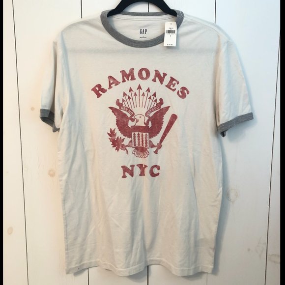 gap ramones t shirt